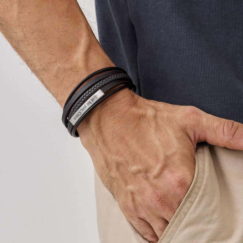 Leather &Metal Bracelets