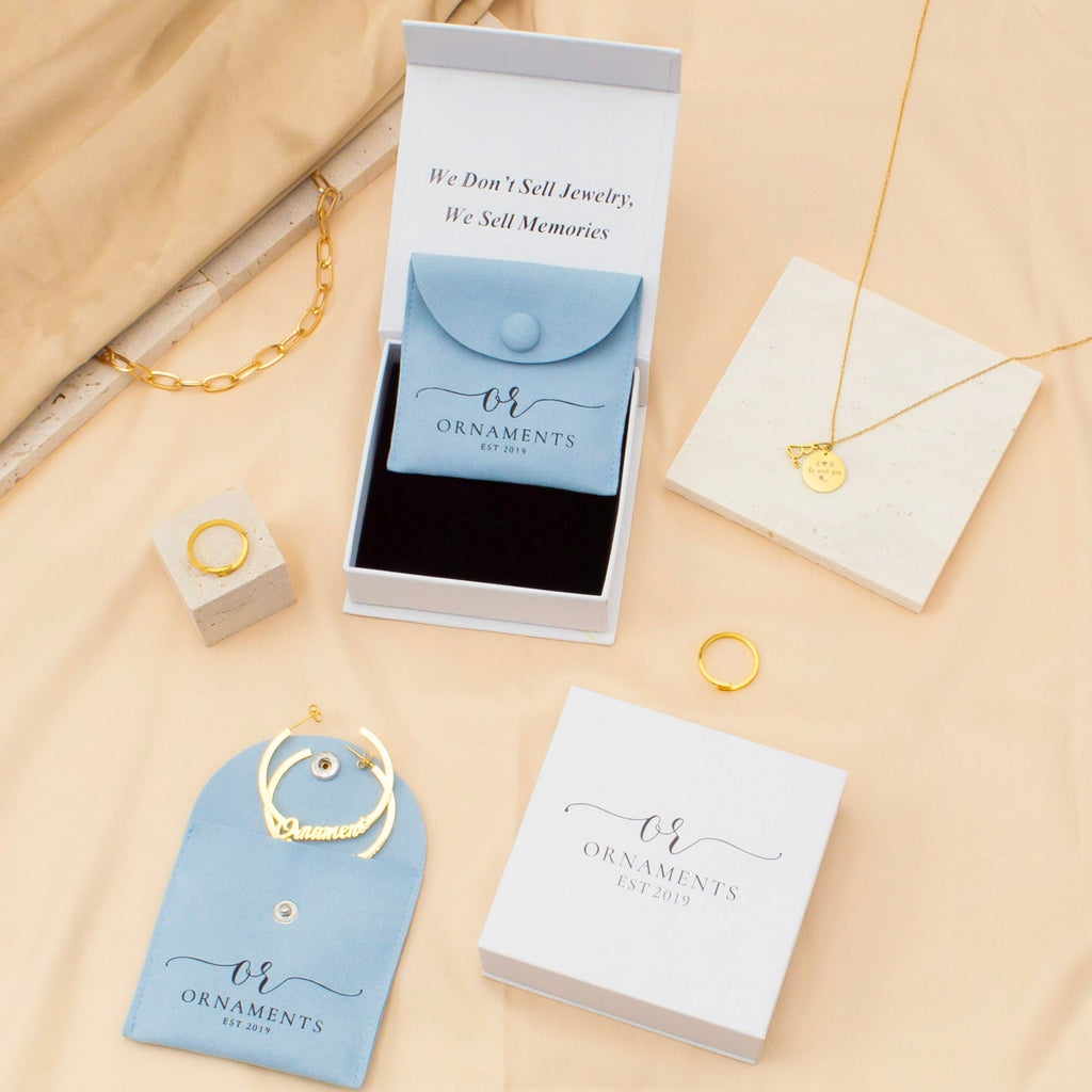 Vertical Name Necklaces for Women - Ornaments Co - 18K Gold Plated